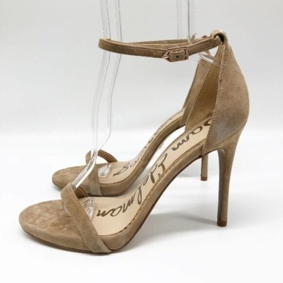SAM EDELMAN Ariella Suede Ankle Strap Sandals - Picture 4 of 7